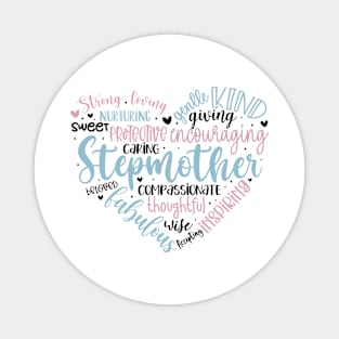 Celebrate Your Loving Stepmother with Heartfelt Sentiments Magnet